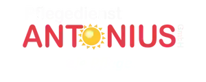 Antonius GmbH Logo Footer - Sorgenfreie Pflege zu Hause