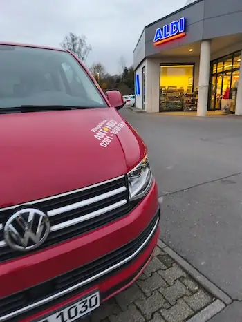Haushaltshilfe und Hausiwrtschaftliche Leistung - Gut und günstig einkaufen für unsere Patienten bei Aldi in Essen Kupferdreh 45257