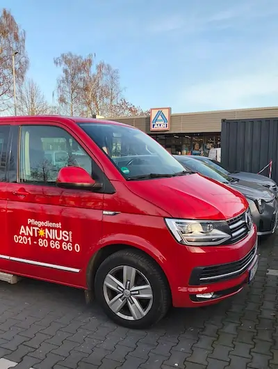 ANTONIUS GmbH Pflegedienst Essen Rellinghausen Einkaufen Aldi - Verhinderungspflege