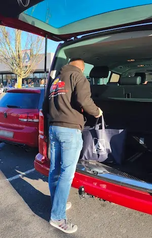 Einkaufen Pflegedienst Kray bei Aldi Korthover Weg 57-59, 45307 Essen - ANTONIUS GmbH 