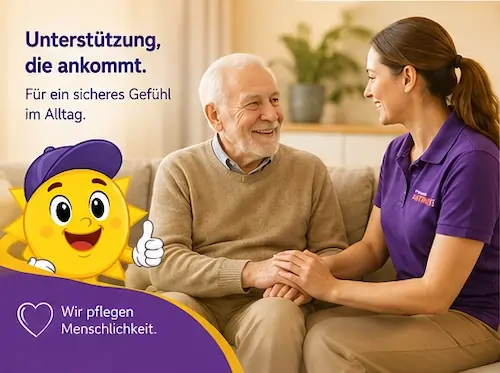 Ünterstützung durch einen ambulanten Pflegedienst bei der Beantragung von Pflegeleistungen