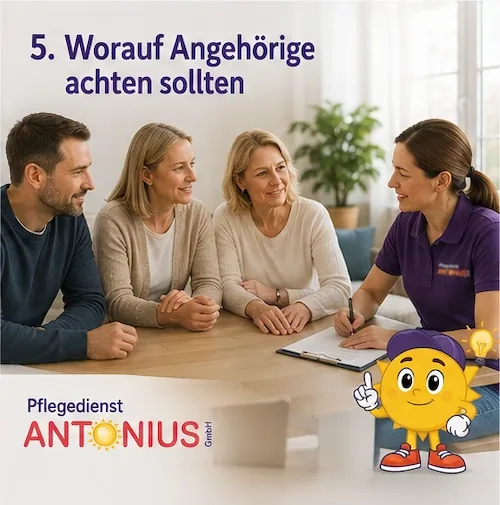 Worauf Angehörige von Pflegebedürftigen achten sollten