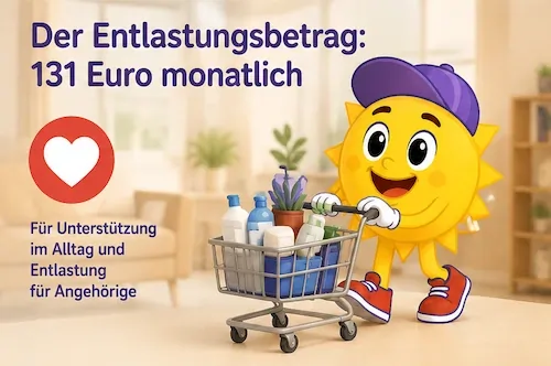 Der Entlastungsbetrag 131 Euro monatlich