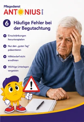 Häufige Fehler bei der Begutachtung