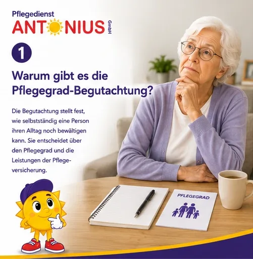 Warum gibt es die Pflegegrad-Begutachtung?
