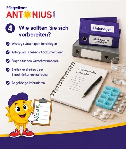 Wie sollten Sie sich vorbereiten?